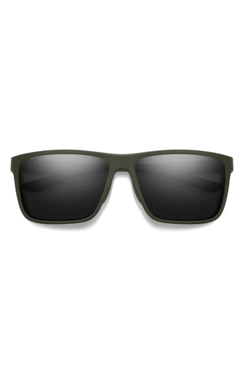 Smith Riptide 61mm Chromapop™ Polarized Sport Square Sunglasses
