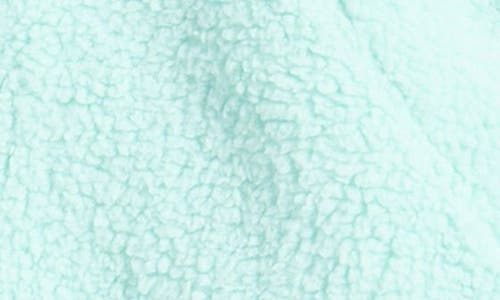 Zella Girl Kids' Snap To It Fleece Jacket In Teal Tint