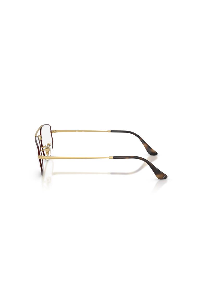 56mm Irregular optical glasses, Alternate, color, Tortoise Light