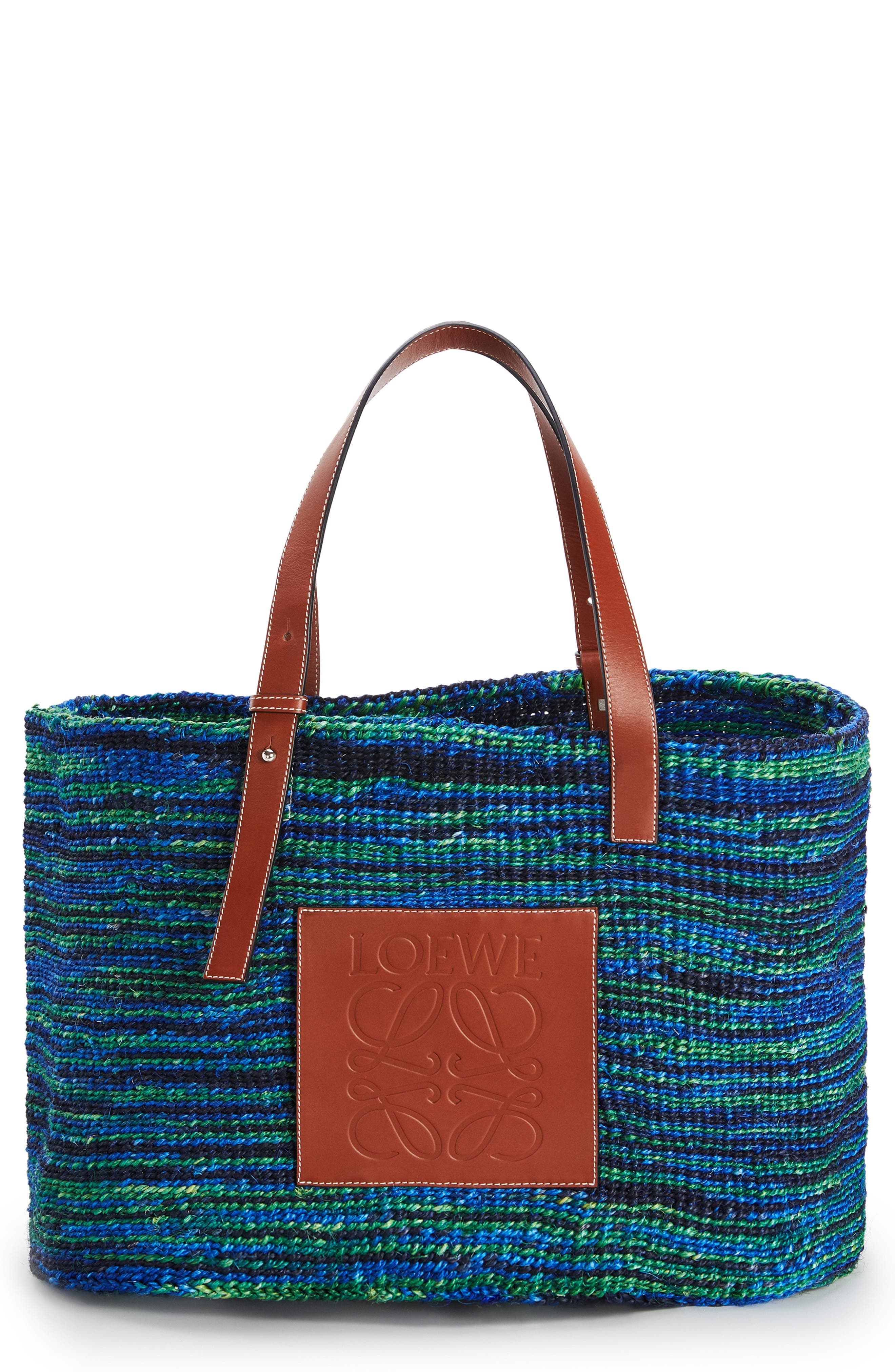 Loewe x Paula's Ibiza Large Sisal Bag, Main, color, 