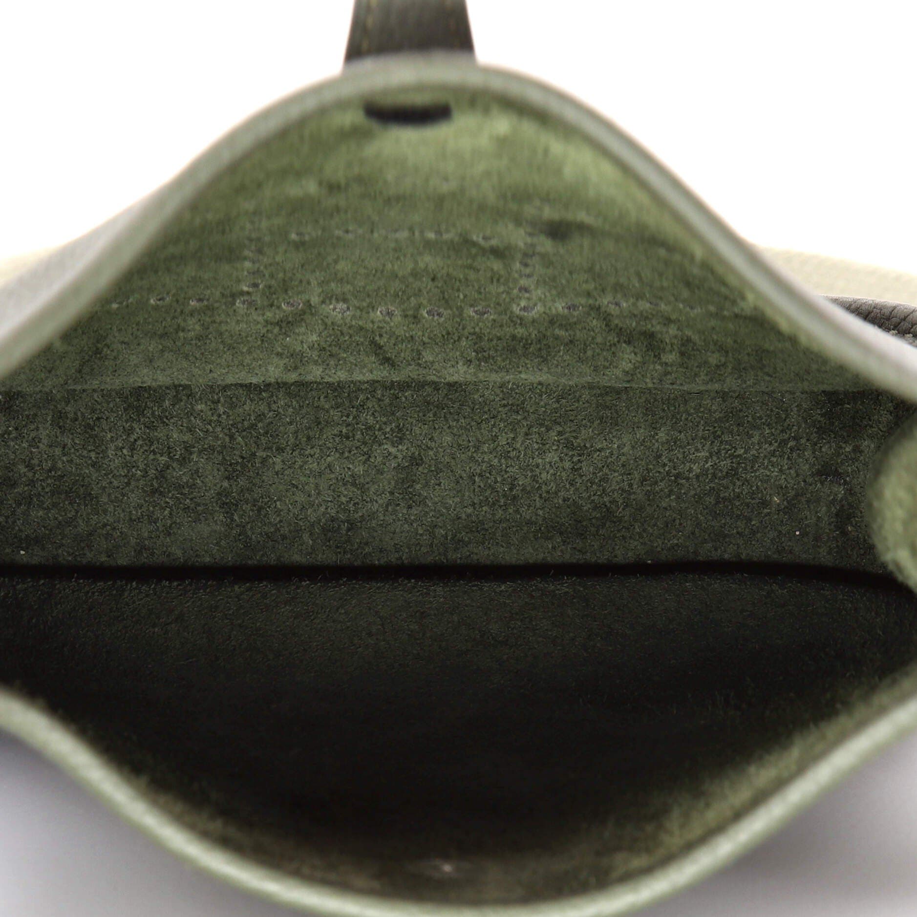 Pre-Owned Hermes Evelyne Bag Gen III Maurice TPM, Alternate, color, Vert Maquis