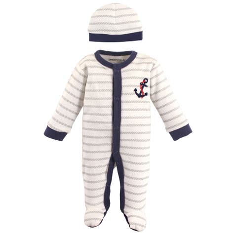 Preemie Cotton Sleep & Play Outfit with Hat (Baby)