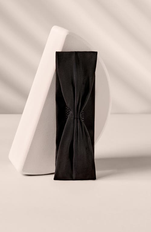 The Hair Edit Lotus Pleated Headband In Multi