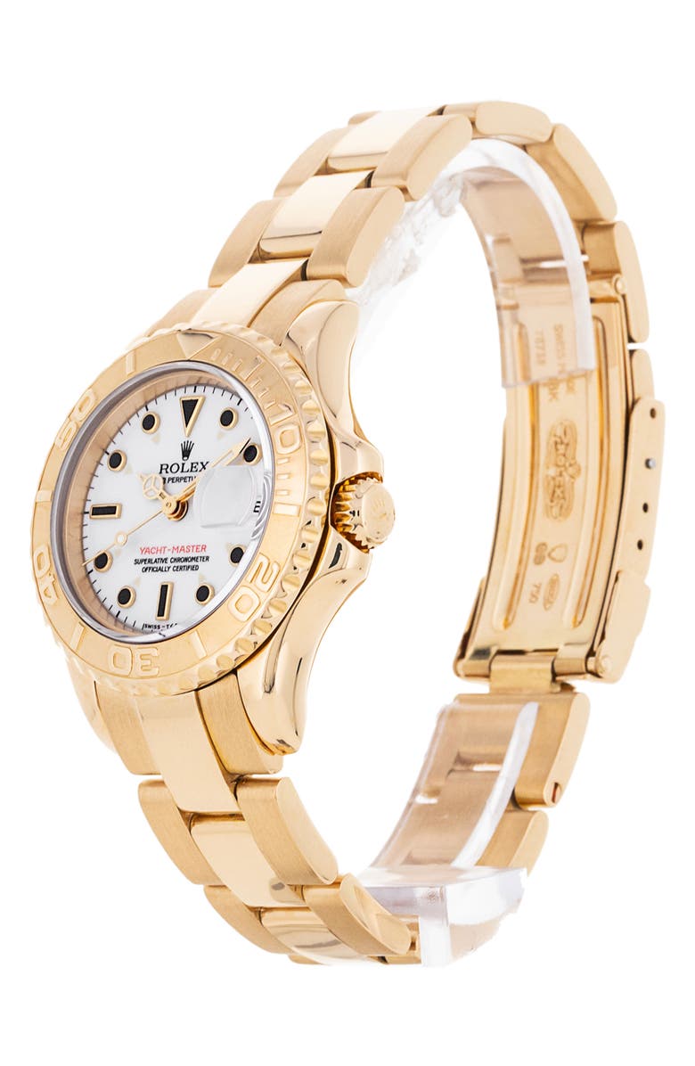 Watchfinder & Co. Rolex Preowned Yacht-Master Automatic Bracelet Watch, 29mm, Alternate, color, 