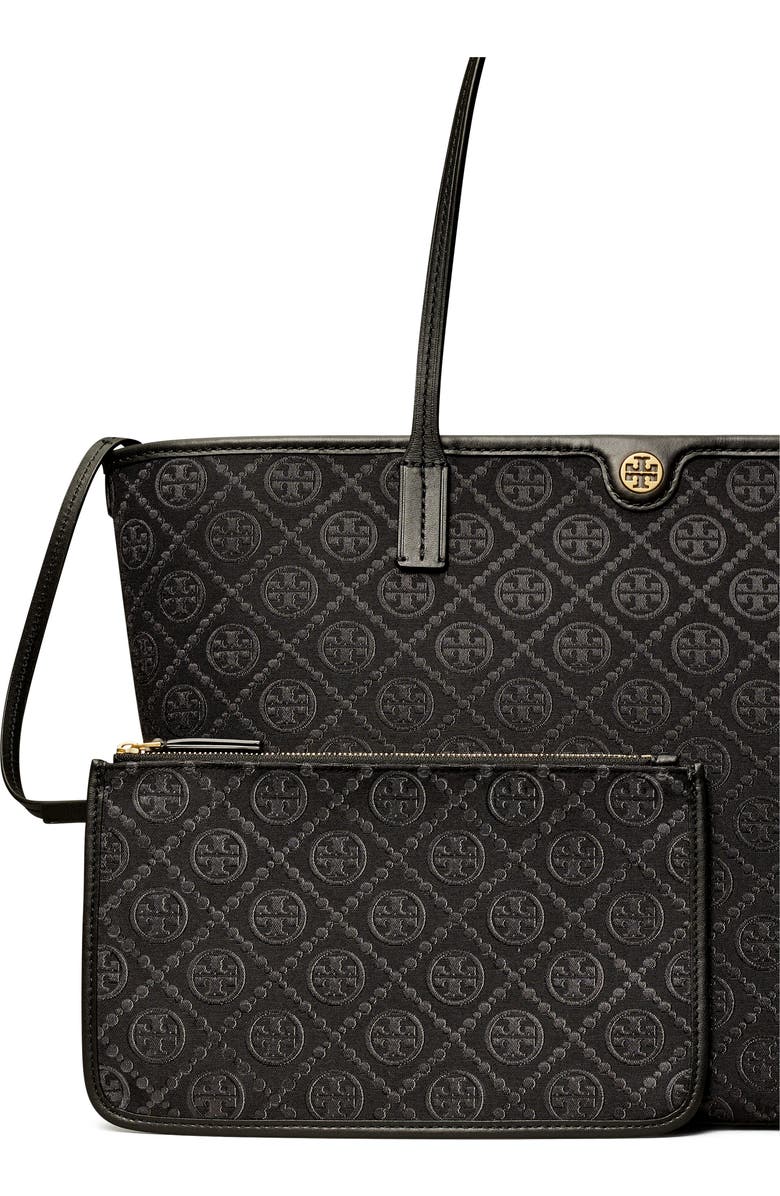 Tory Burch T Monogram Zip Tote, Alternate, color,