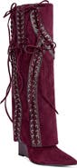 AZALEA WANG Mantegna Pointed Toe Wedge Boot