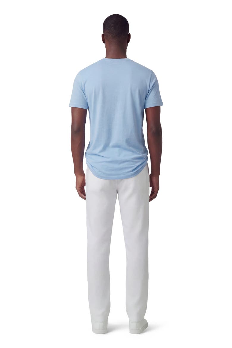 Solid Linen Drawstring Pant, Alternate, color, WHITE