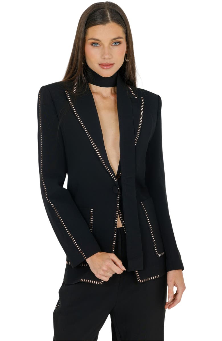 AKALIA Brisa Blazer with Belt, Alternate, color, 