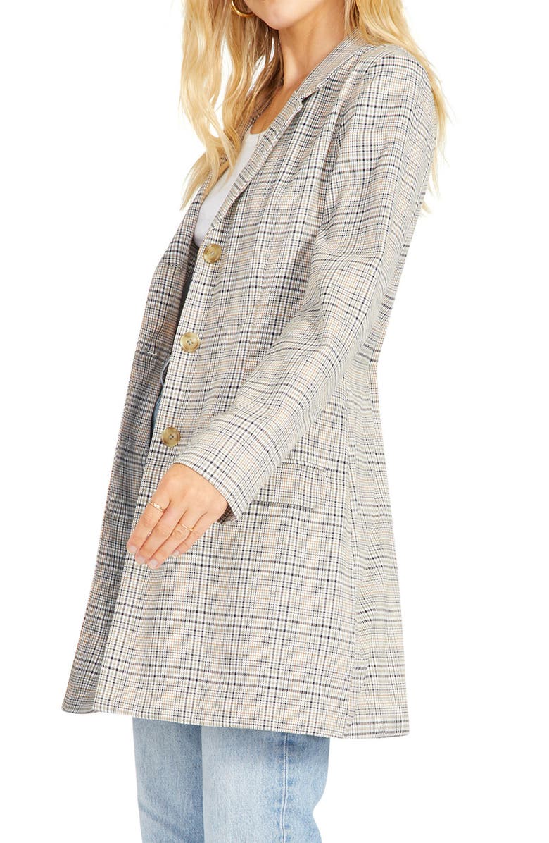 BB Dakota by Steve Madden BB Dakota Plaid Behavior Plaid Blazer, Alternate, color, Multi