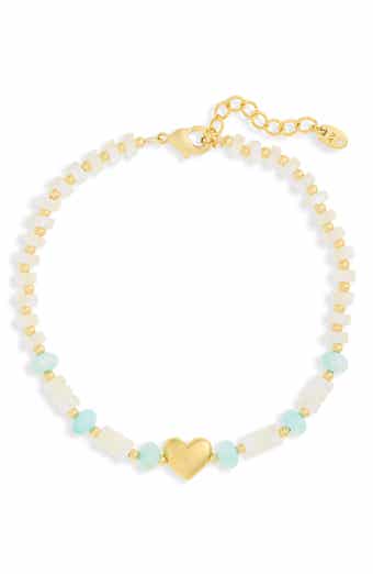 Beaded Heart Bracelet