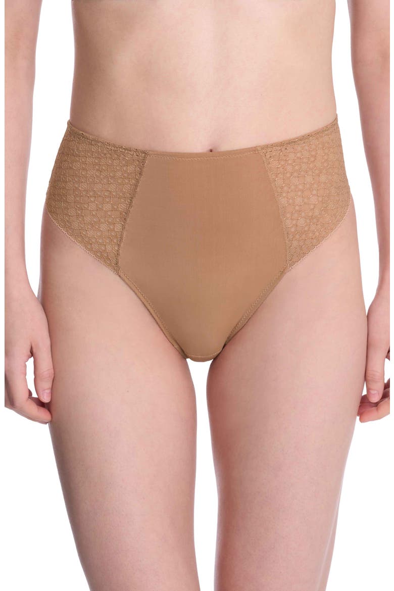 Harmony High Rise Thong, Main, color, BUFF
