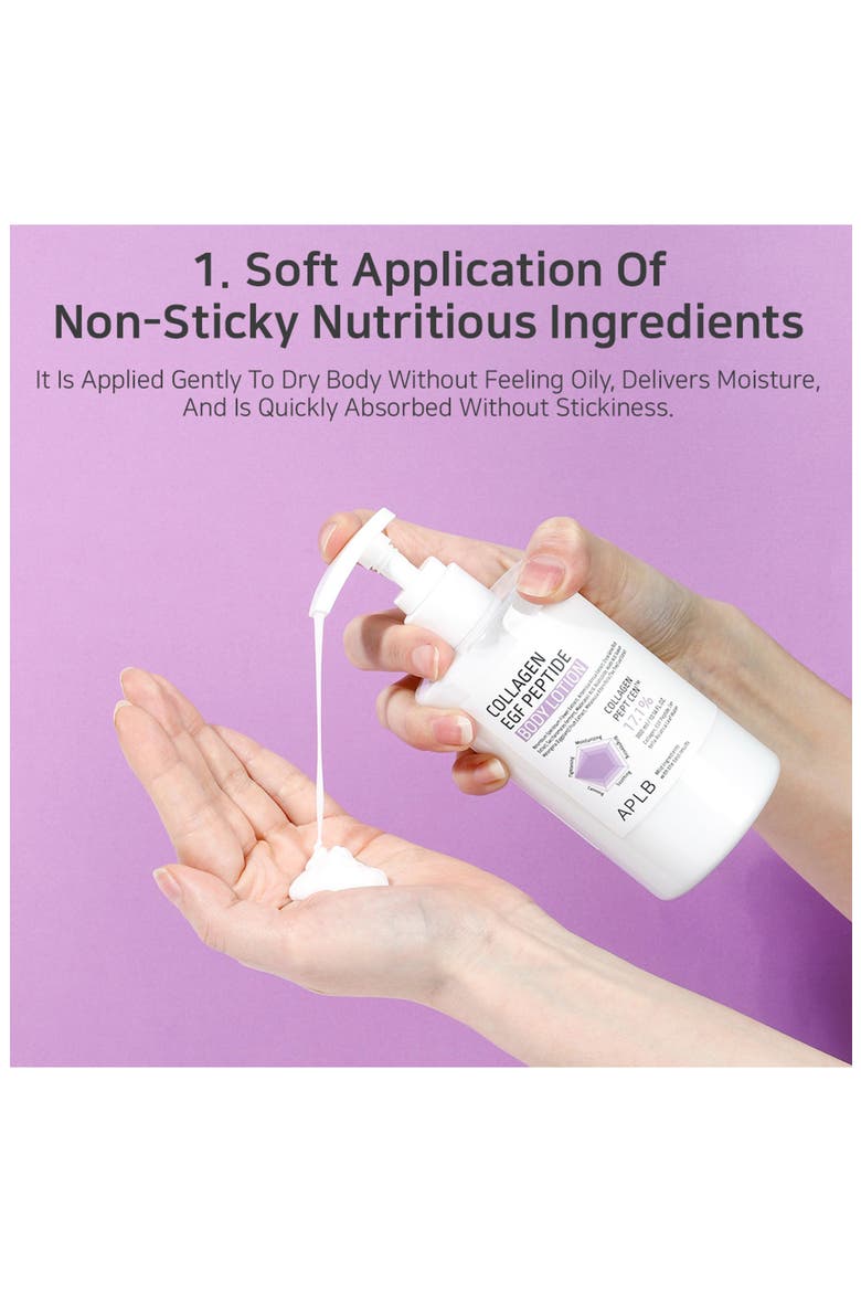 Collagen EGF Peptide Body Lotion, Alternate, color, NO COLOR
