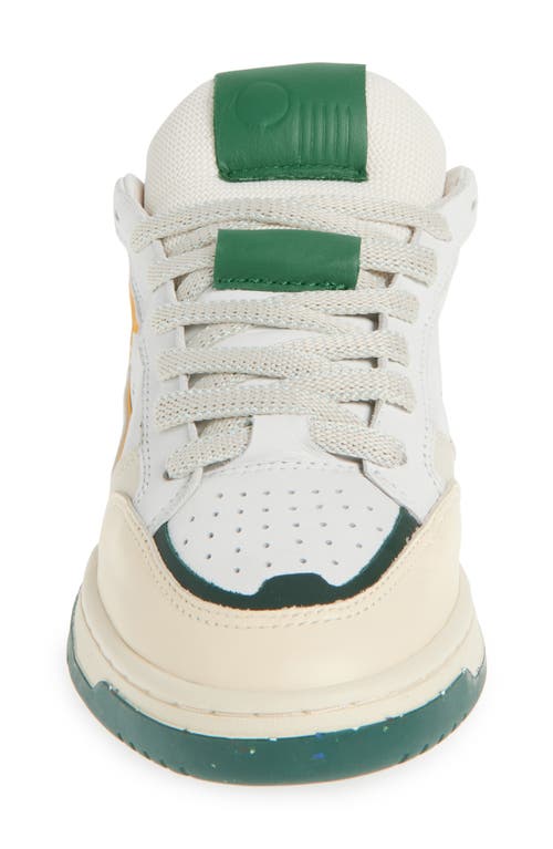 Oncept Paris Low Top Sneaker In Ivory - Green