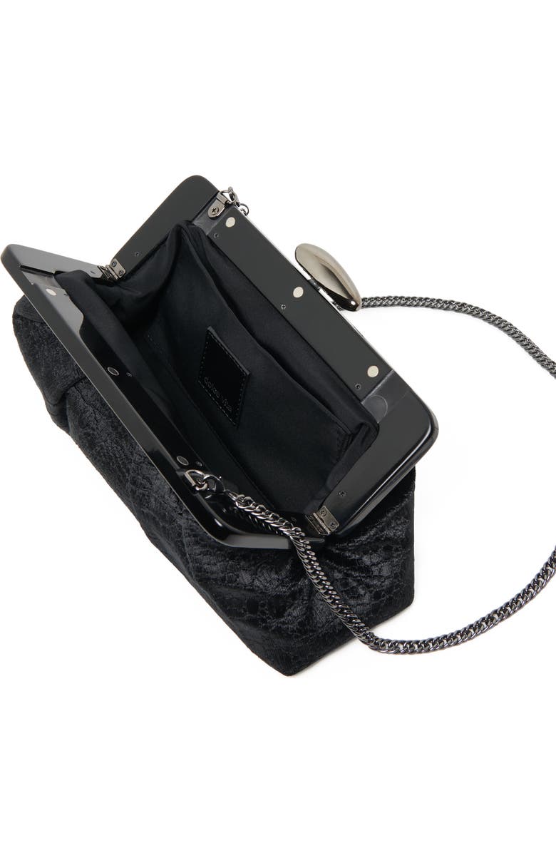 Dolce Vita Danny Velvet Clutch, Alternate, color,
