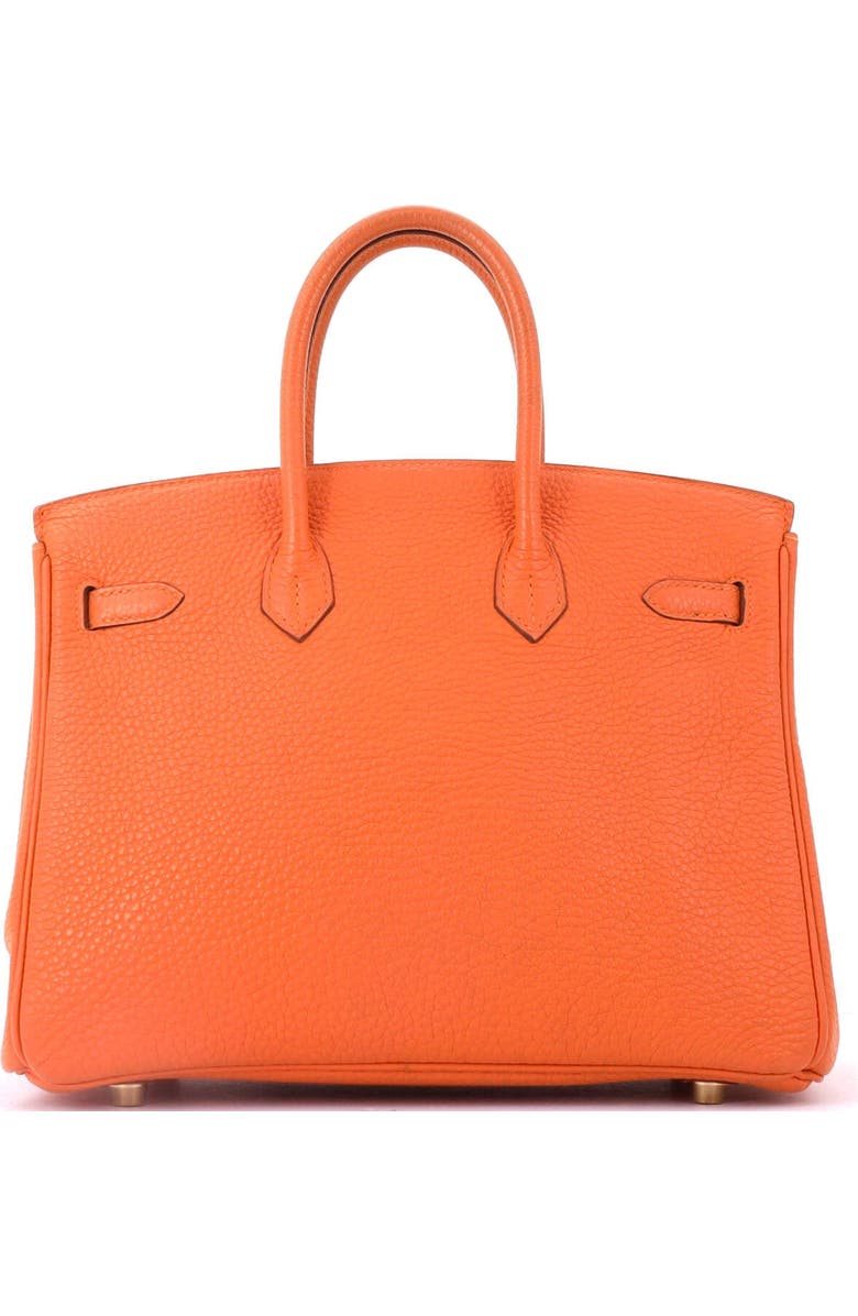 Pre-Owned Hermes Birkin Handbag Orange Togo with Gold Hardware 25, Alternate, color, Orange H