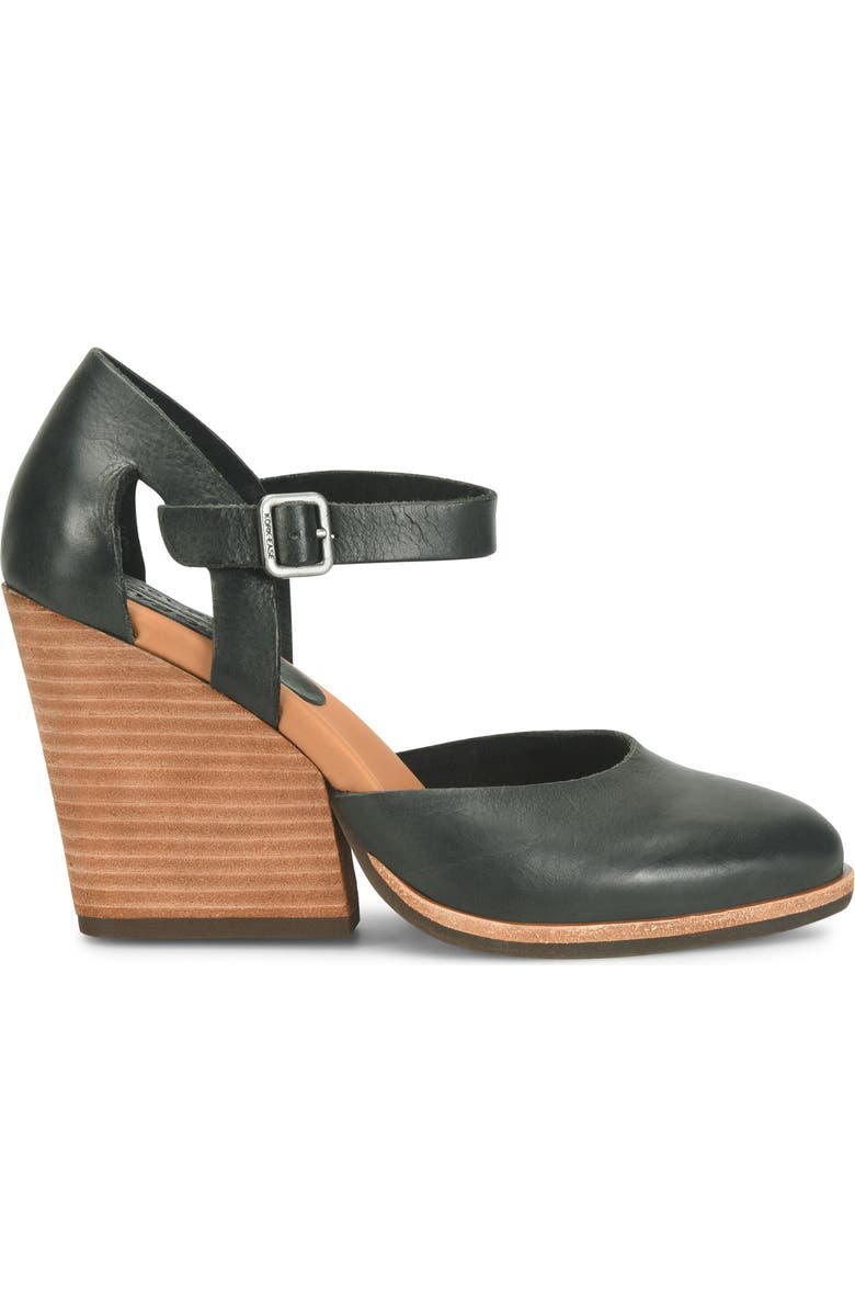 Kork-Ease<sup>®</sup> Harlow Wedge Pump, Alternate, color, Black Leather