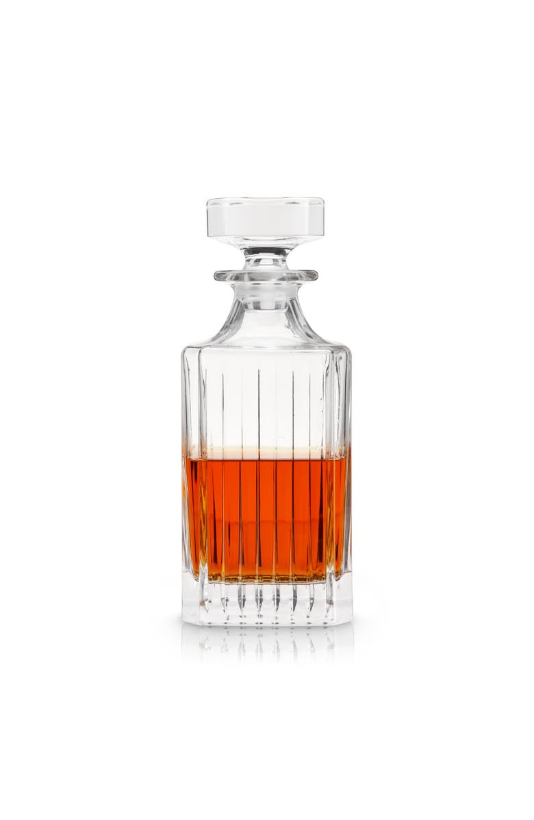 Viski Reserve Milo Crystal Liquor Decanter, Alternate, color, Clear