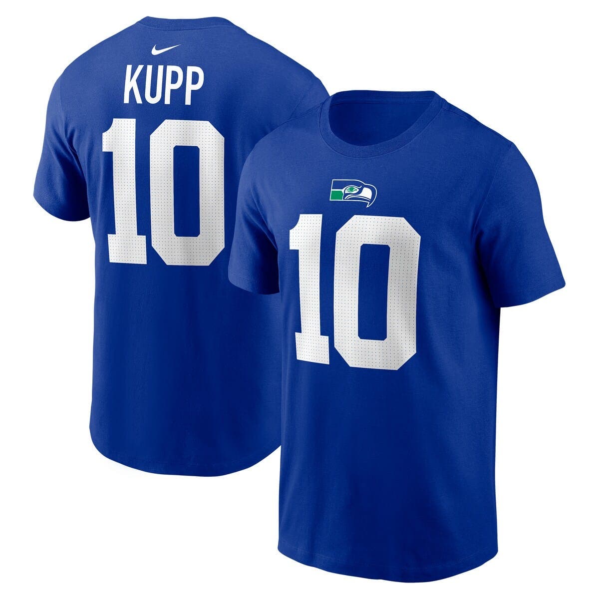 Nike Cooper Kupp Royal Seattle Seahawks Player Name & Number T-shirt In Blue