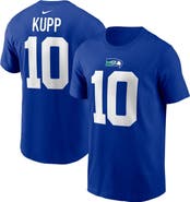 Nike Men's Nike Cooper Kupp Royal Seattle Seahawks Player Name & Number T-Shirt