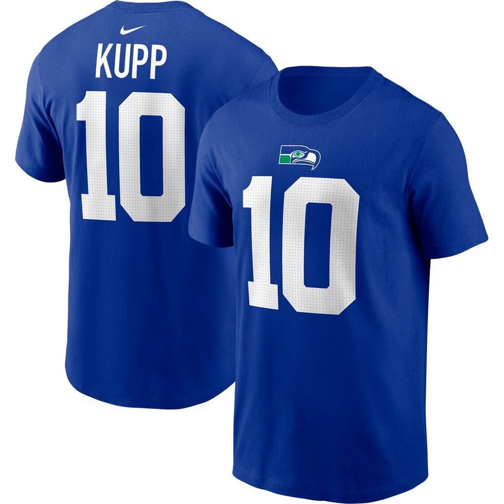 Nike Cooper Kupp Royal Seattle Seahawks Player Name & Number T-shirt In Blue