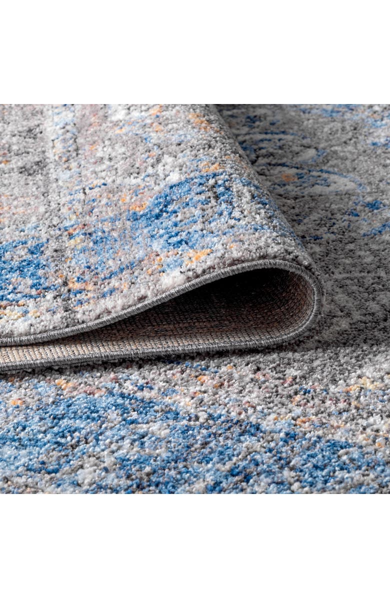 JONATHAN Y Anatolia Vintage Medallion Peacock Area Rug, Alternate, color, Peacock Blue/Gray