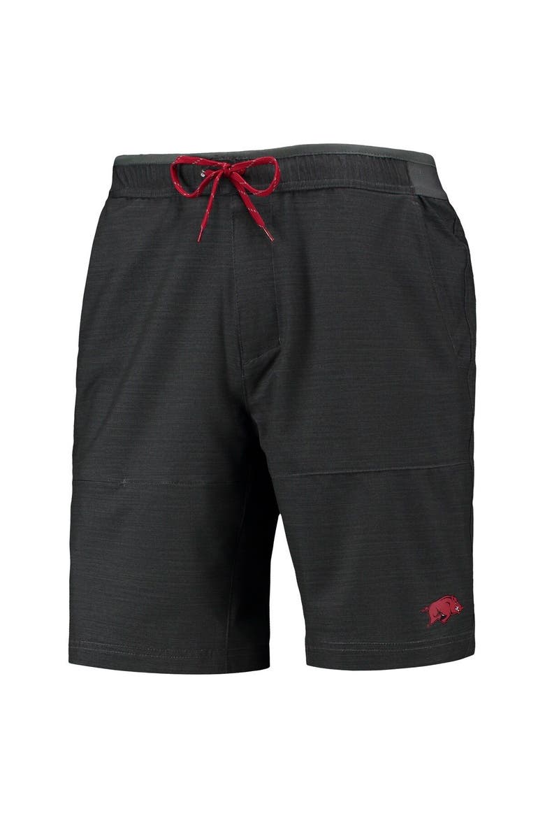Men's Columbia Charcoal Arkansas Razorbacks Twisted Creek Omni-Shield Shorts, Alternate, color, Charcoal