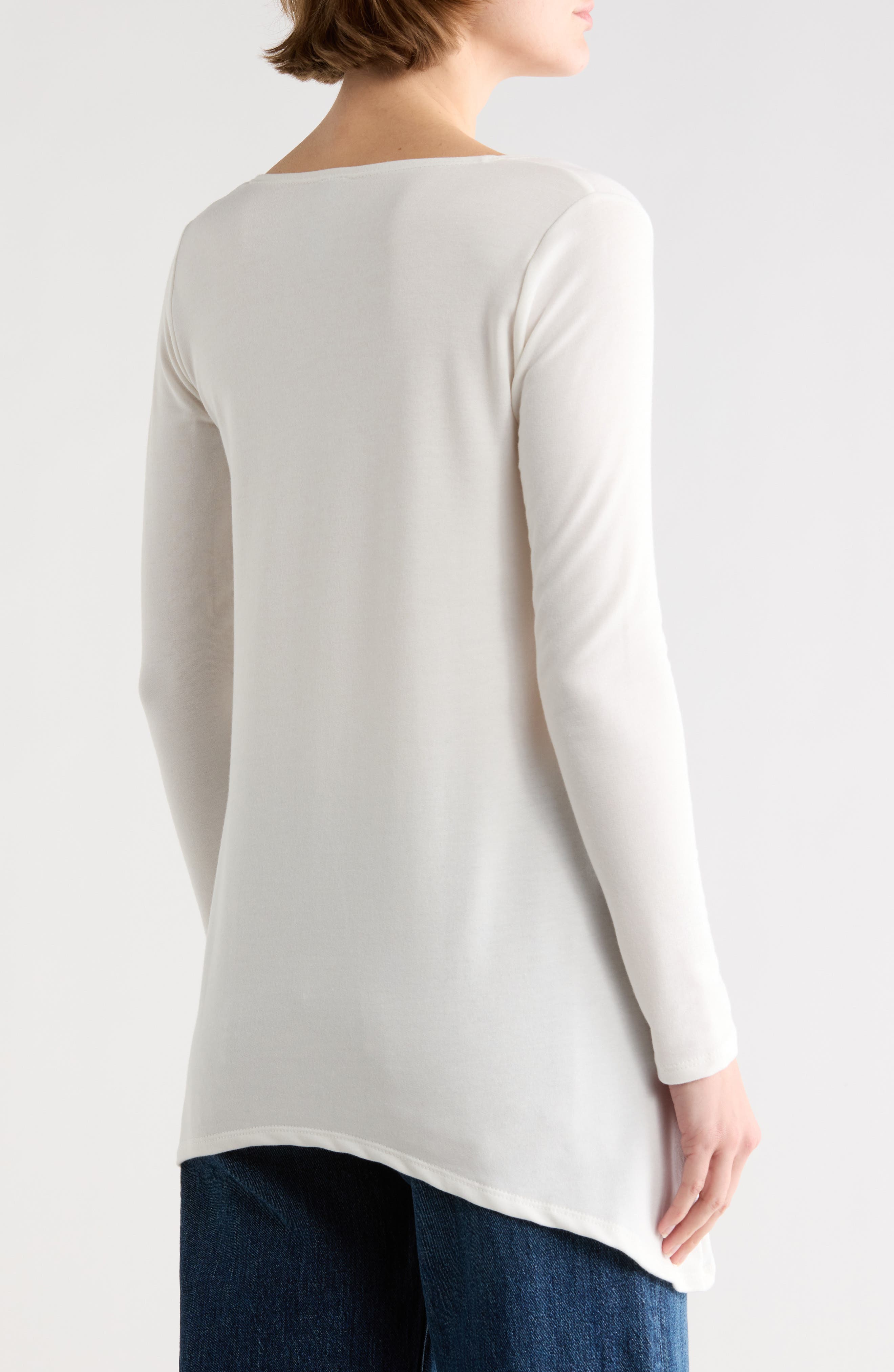 Asymmetric Tunic Sweater - image 4