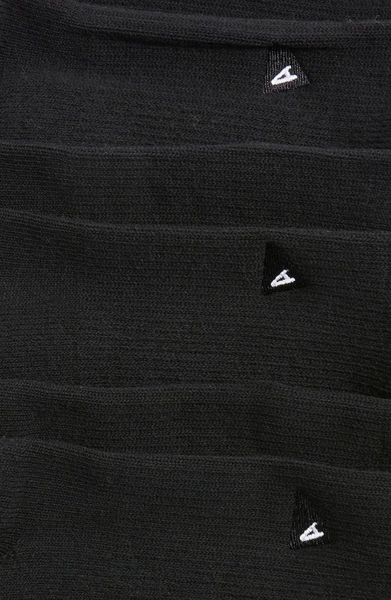 ARVIN GOODS 3-Pack No-Show Socks, Alternate, color, Black