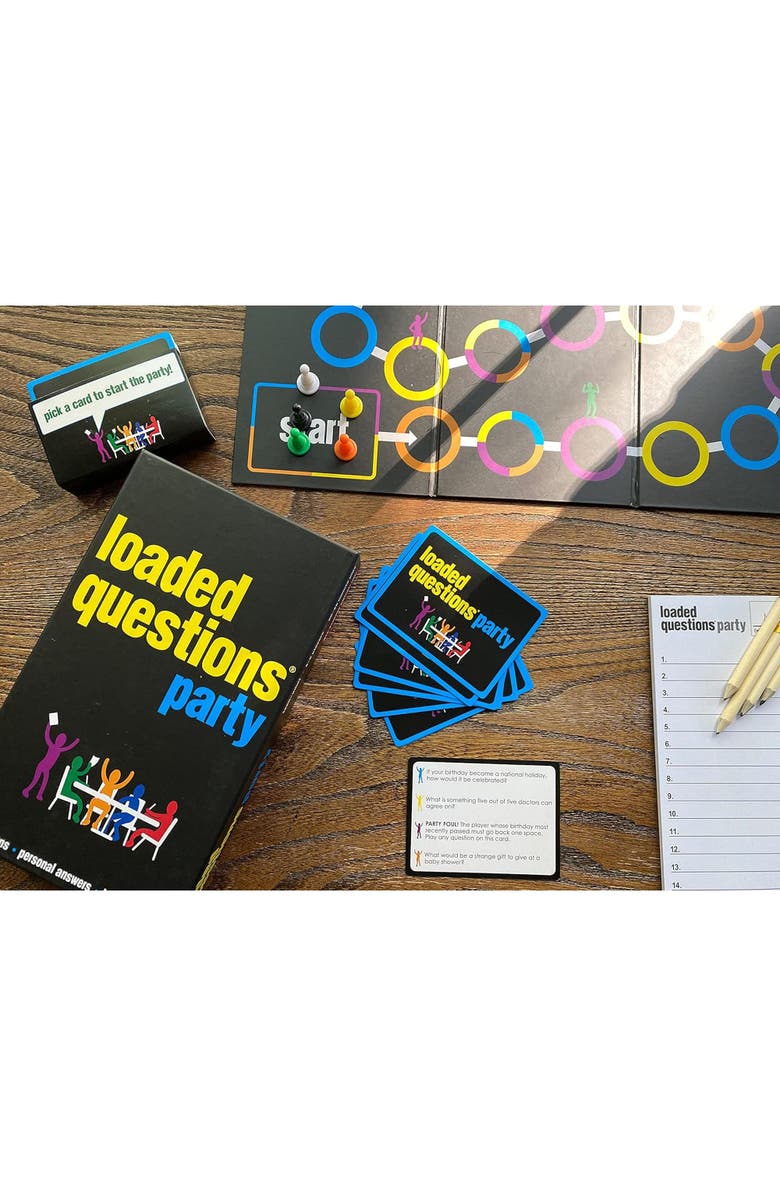 ALL THINGS EQUAL Loaded Questions Party An Epic Party Game Of Fun Questions, Alternate, color, Multicolored