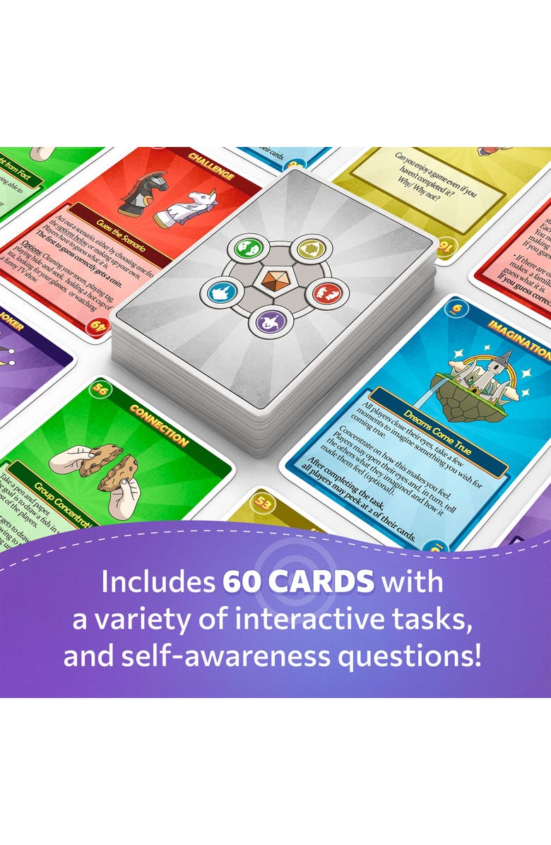 Lupash Games Mindful World Kids Therapy Card Game, Alternate, color, 