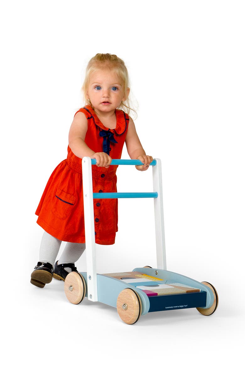 FSC® Certified Baby Walker, Alternate, color, Blue