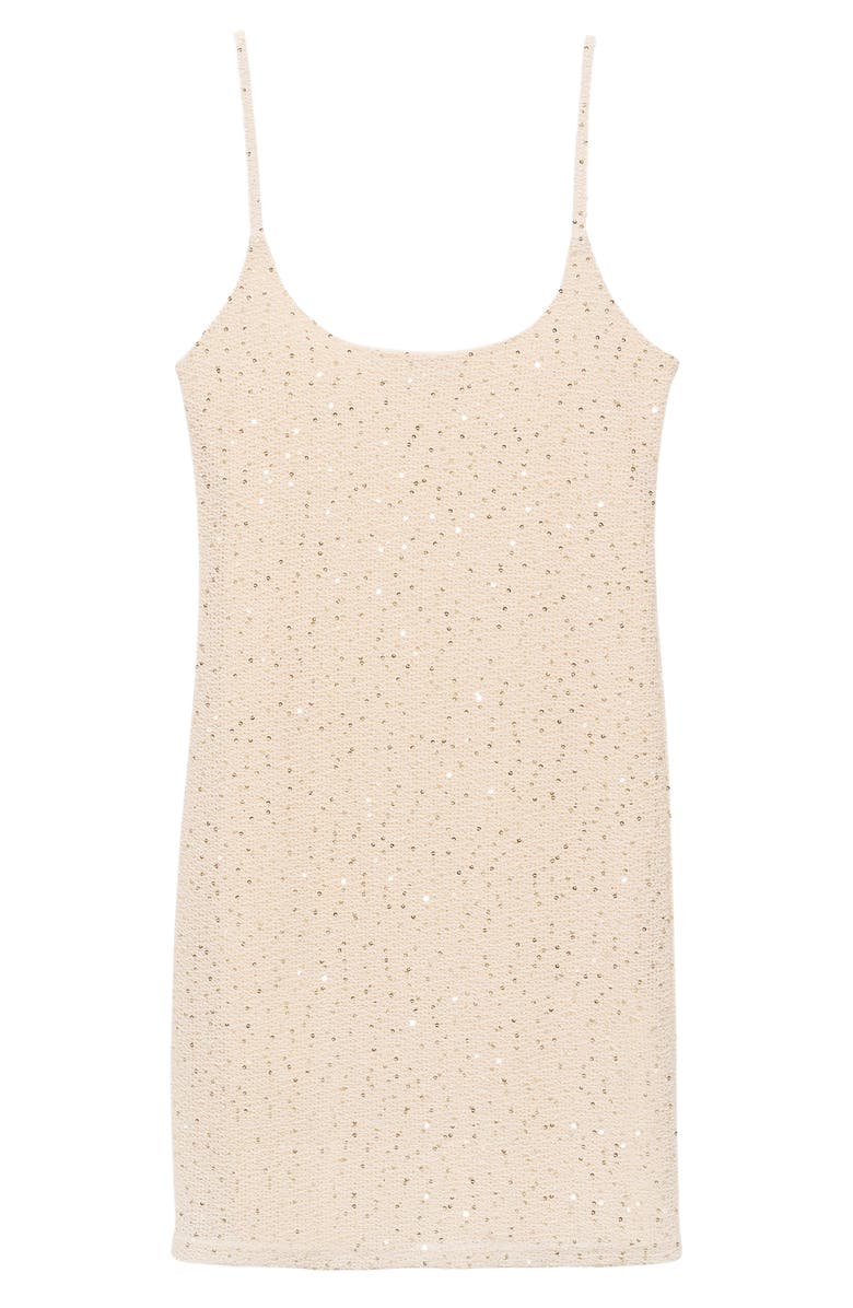 MANGO Sequin Minidress, Alternate, color, 