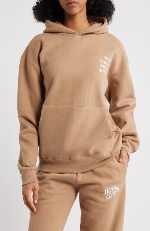 Happy Camp3r Feelings Are Safe Here Hoodie In Multi