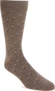 Nordstrom Mini Dot Cotton Blend Dress Socks