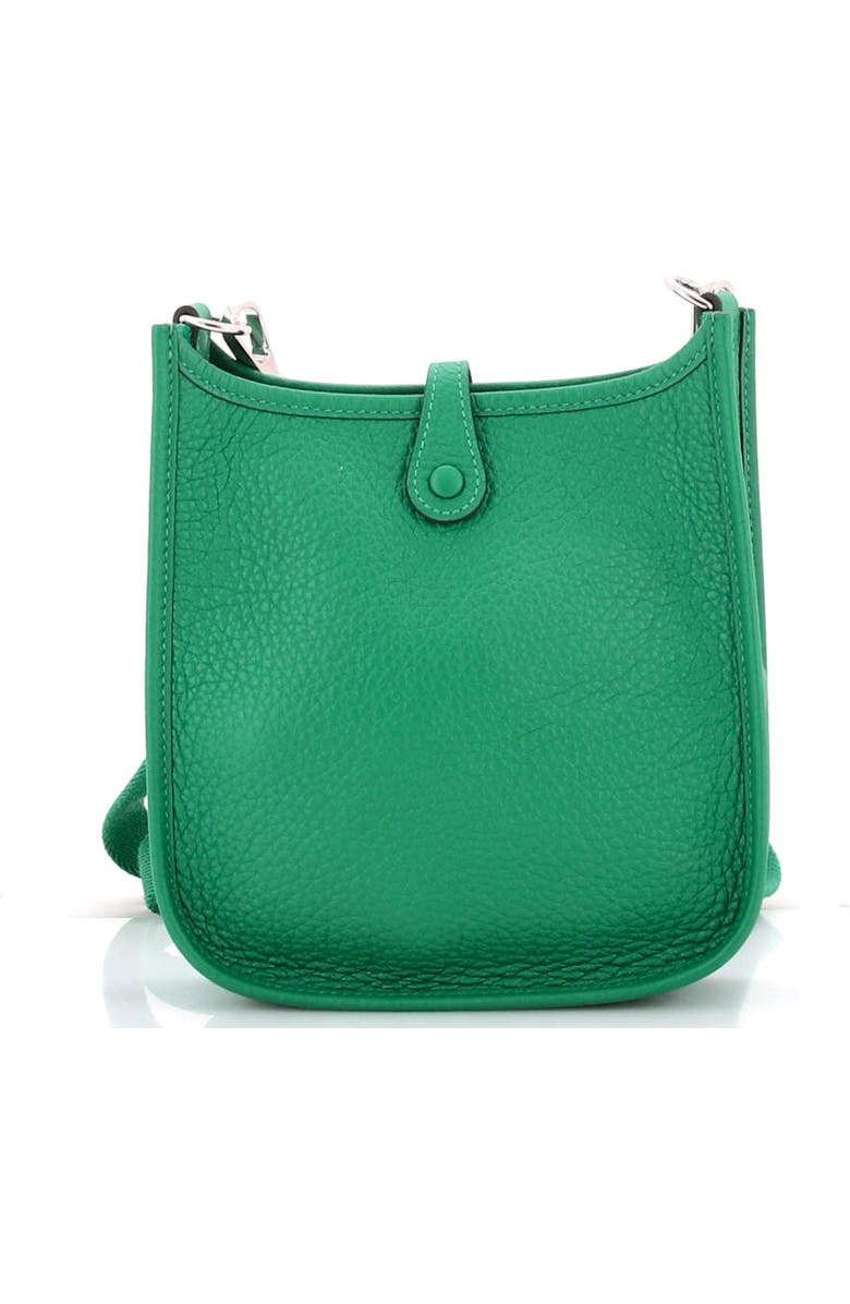 Pre-Owned Hermes Evelyne Bag Gen III Clemence TPM, Alternate, color, Green