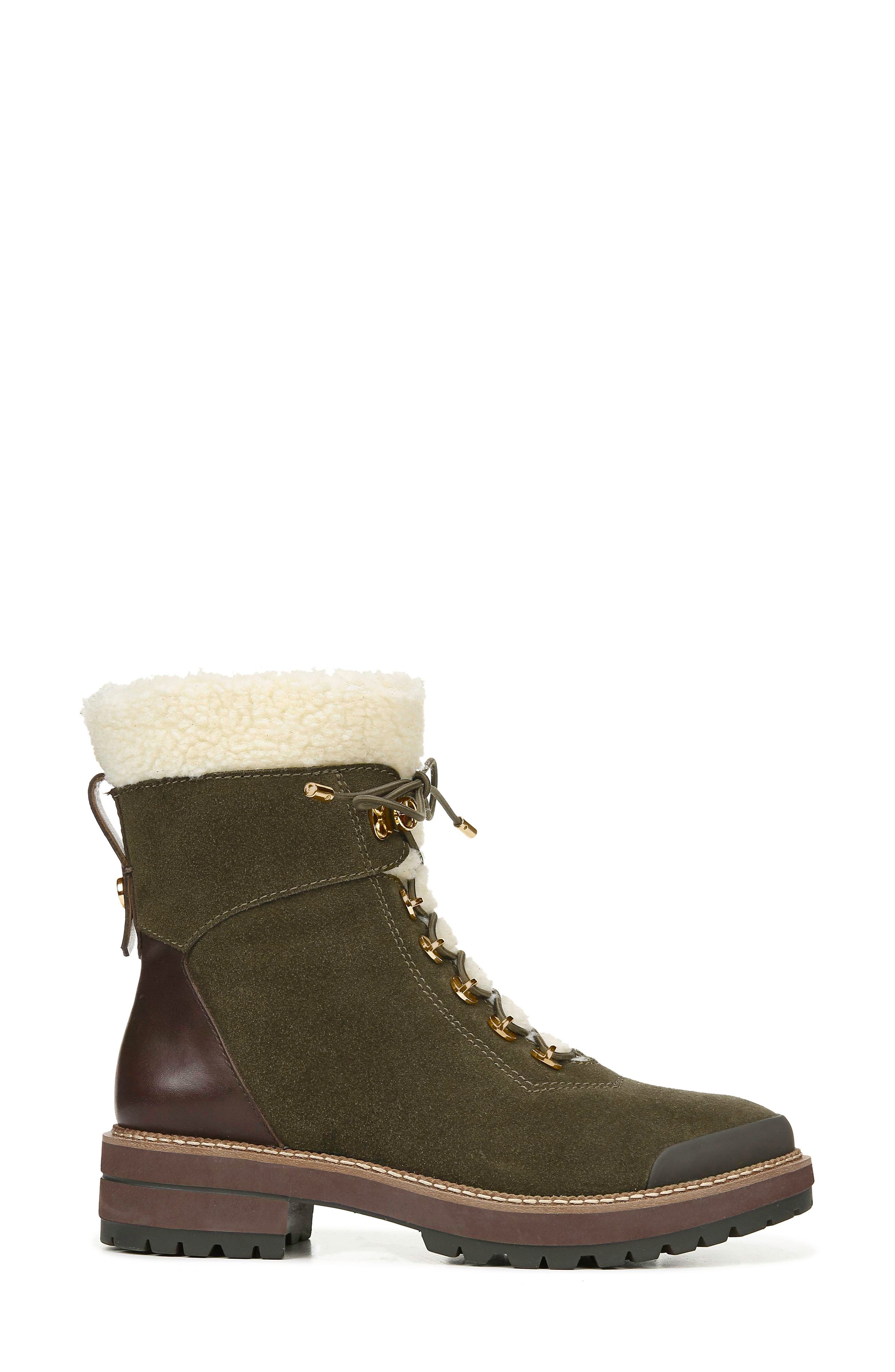Rosella Waterproof Boot, Alternate, color, GREEN SUEDE