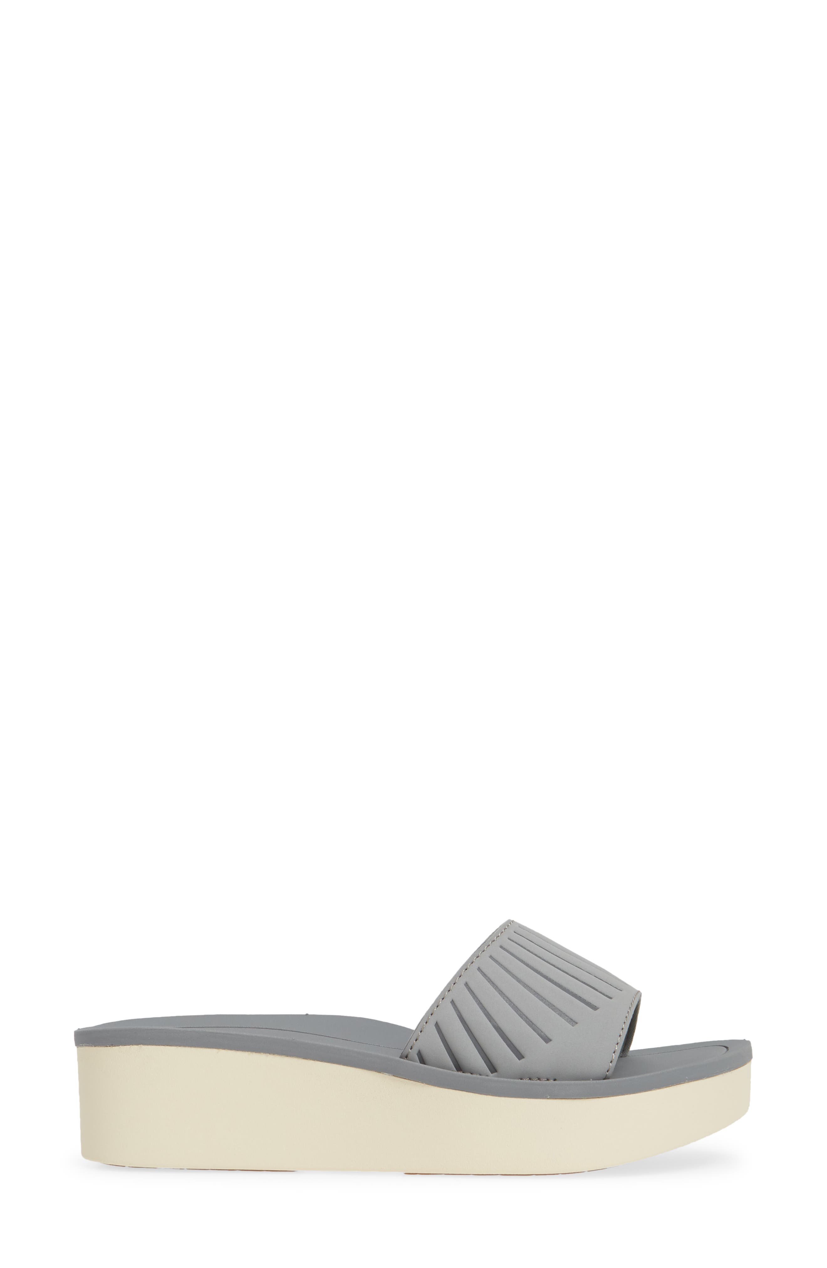 Halua Platform Wedge Sandal, Alternate, color, POI/ OFF WHITE