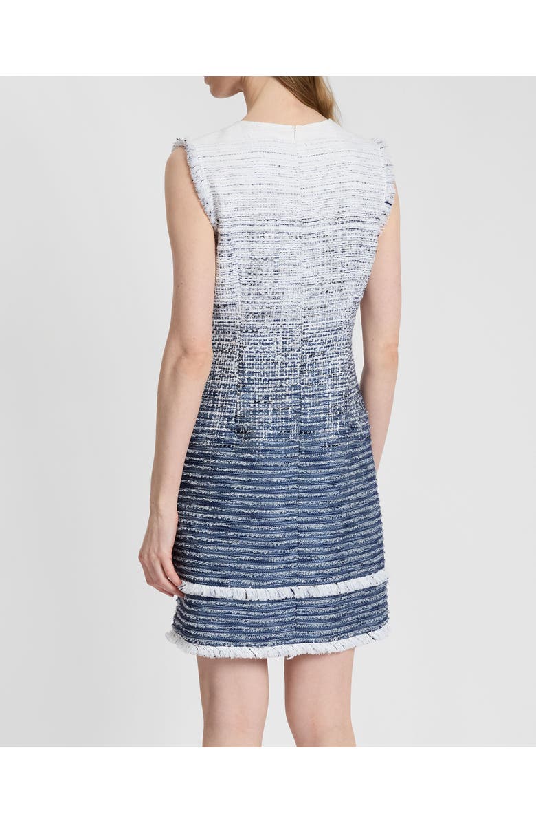 Santorelli Aretha Sleeveless Shift Ombre Dress, Alternate, color, Blue Aura