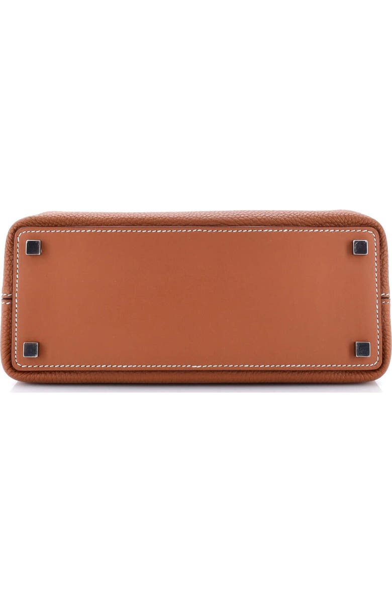 Pre-Owned Hermes Medor Handbag Togo, Alternate, color, Gold