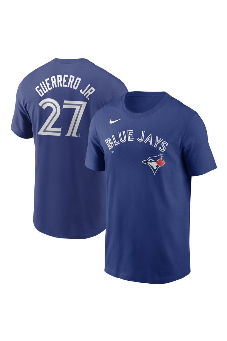 Men's Nike Vladimir Guerrero Jr. Royal Toronto Blue Jays Name & Number T-Shirt, Main, color, Royal
