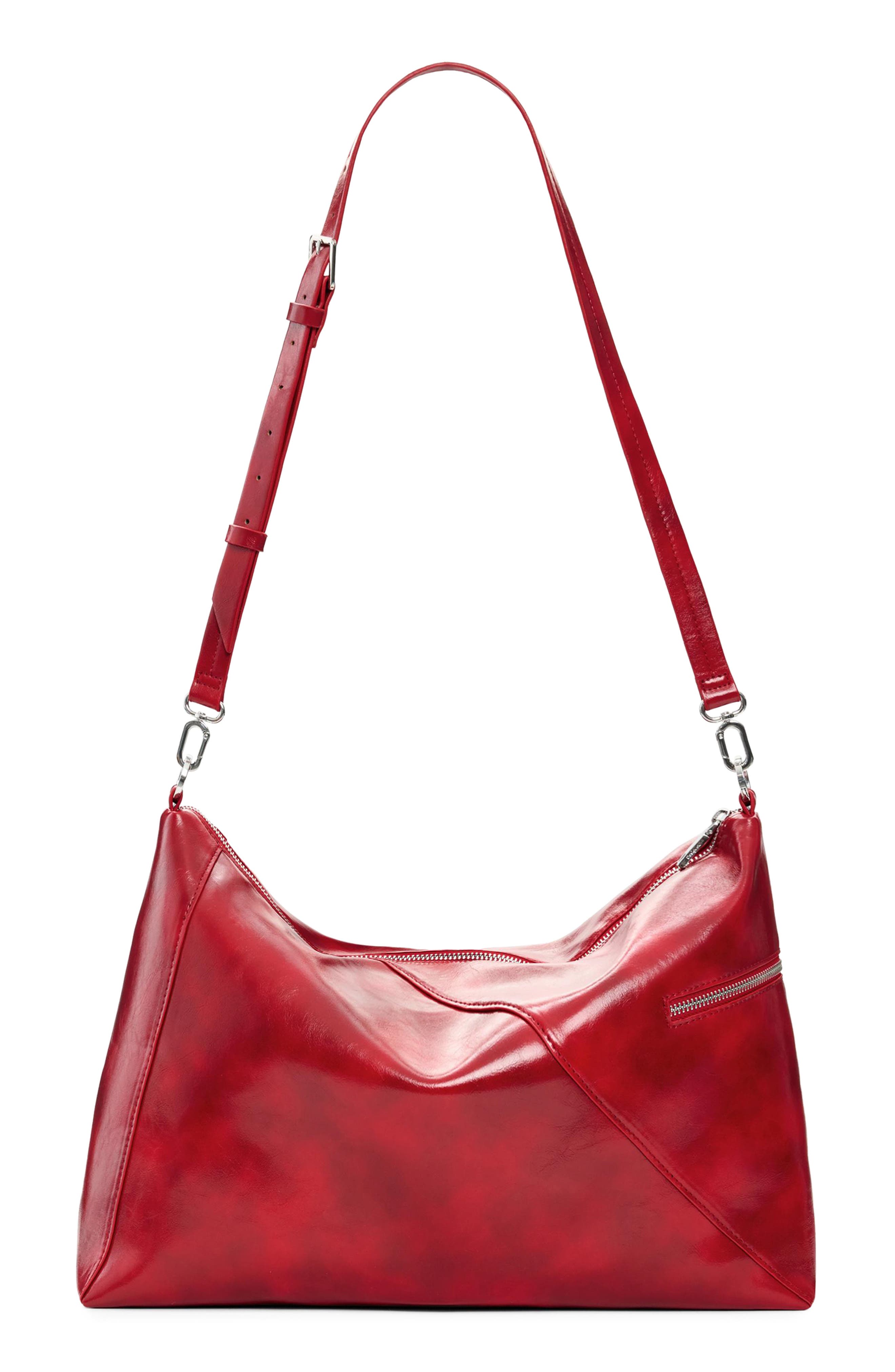 Desigual Faux Leather Shoulder Bag, Alternate, color, 