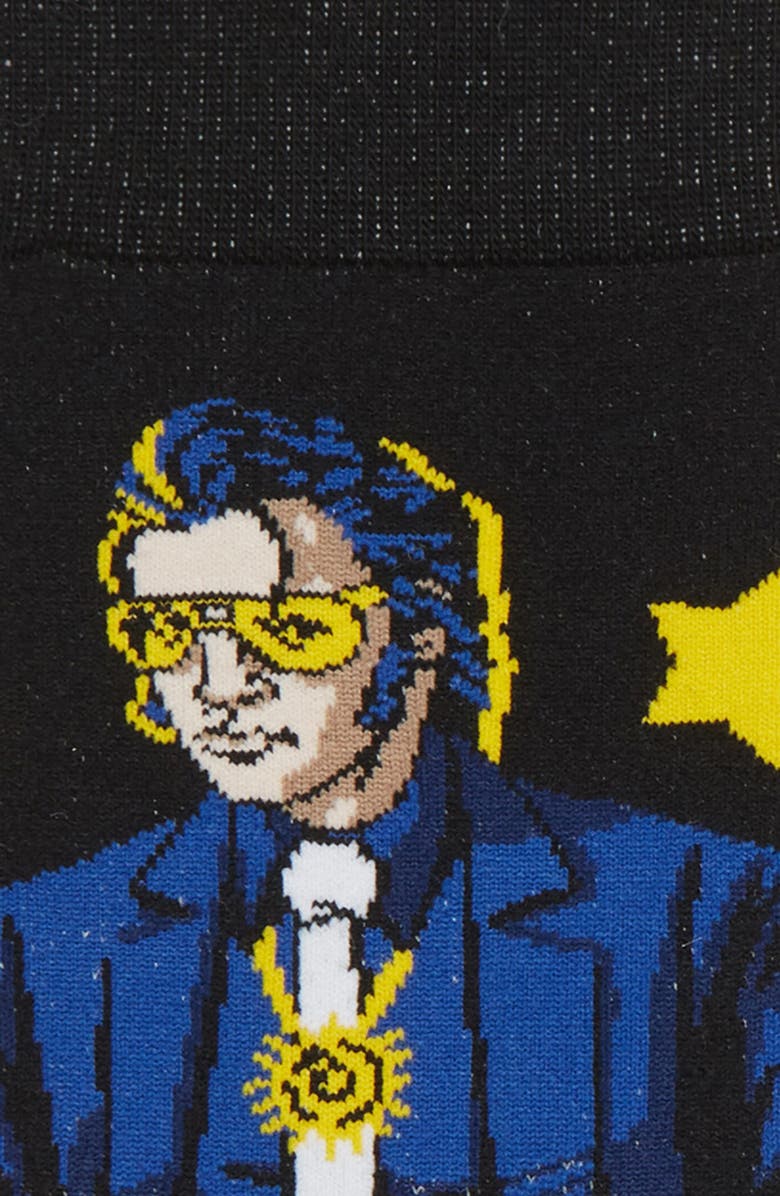 Stance Elvis Star Socks, Alternate, color, 