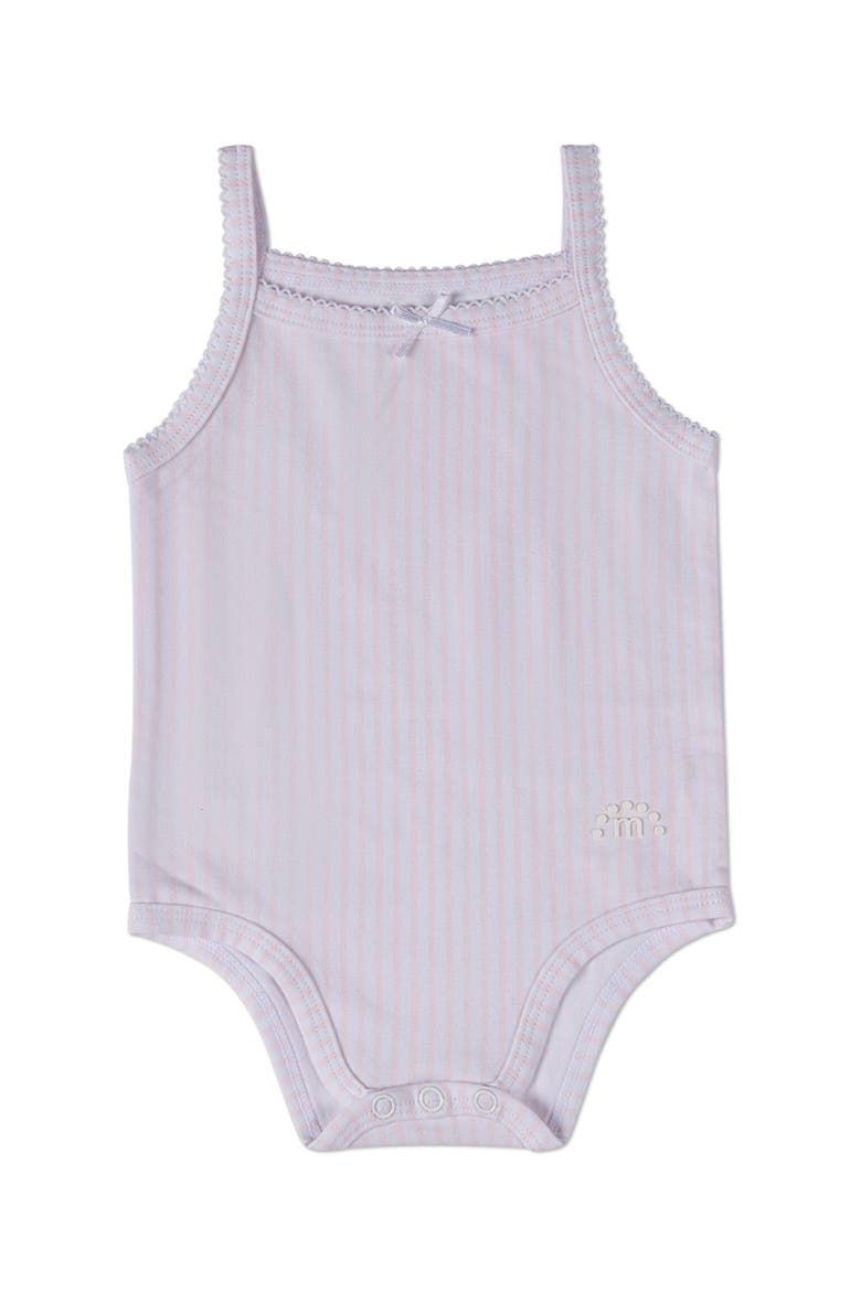 3 Pack Baby Florals, Stripes, Solid Bodysuits, Alternate, color, White Multi
