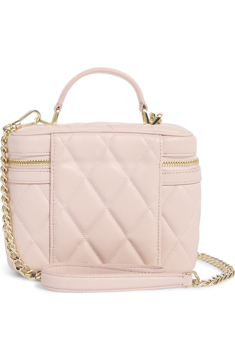 Kate Spade New York Carey Quilted Leather Crossbody Trunk, Alternate, color, Rose Smoke