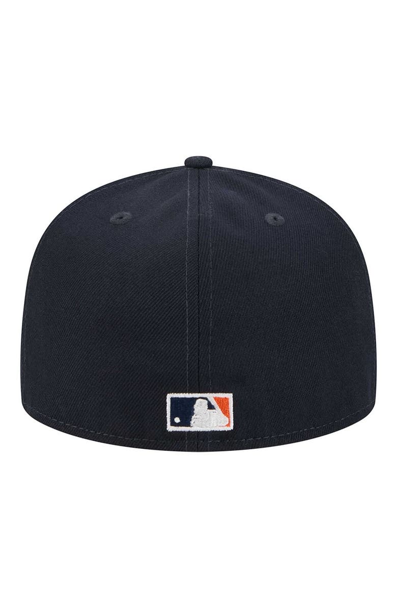 New Era Men's New Era Navy Houston Astros  Duo Logo 2.0 59FIFTY Fitted Hat, Alternate, color, 