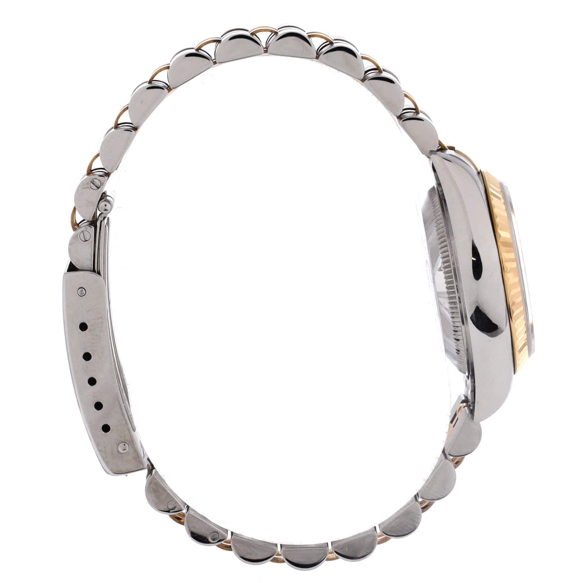 Oyster Perpetual Datejust Automatic Watch Stainless Steel and Yellow Gold 26, Alternate, color, Metallic Silver