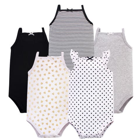 Soft Cotton Sleeveless Bodysuit