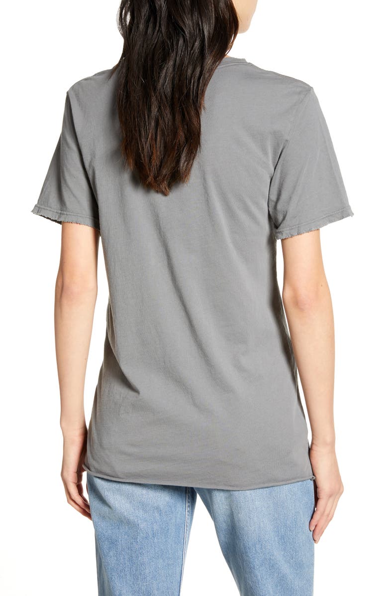 Recycled Karma Crystal Embellished David Bowie Distressed Tee, Alternate, color, 