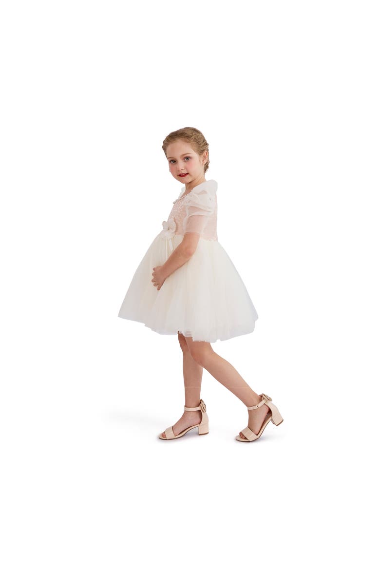 Puff Bloom Tulle Dress, Alternate, color, Pink