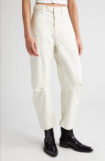 Nili Lotan Shon Stretch Cotton Pants | Nordstrom